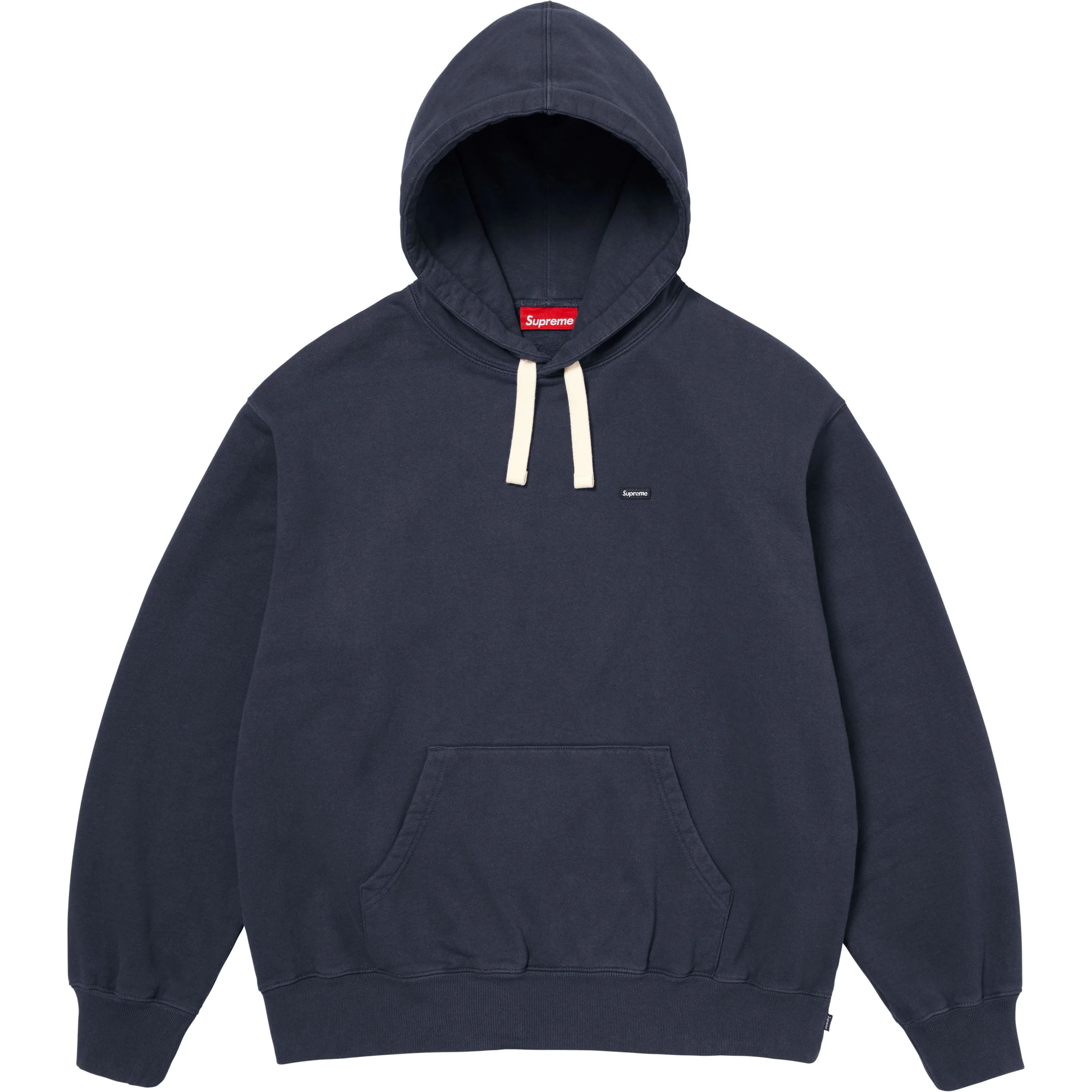 Small Box Drawcord Hooded Sweatshirt view 8